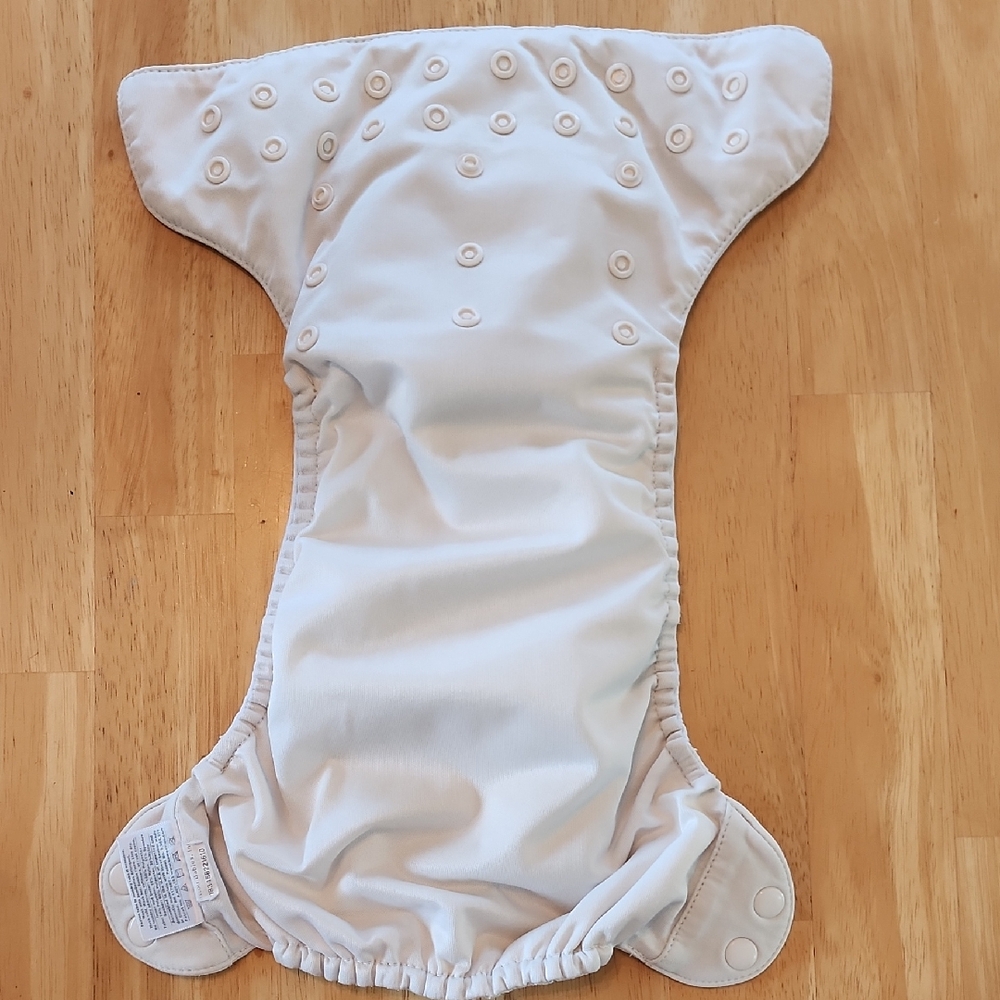 BumGenius Cream Diaper Cover